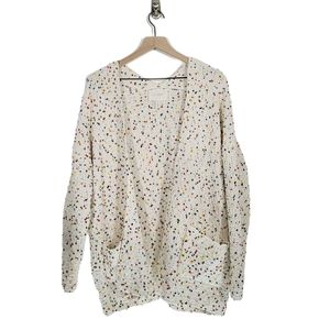 Jessica Simpson Chunky Chenille Cardigan Sweater
